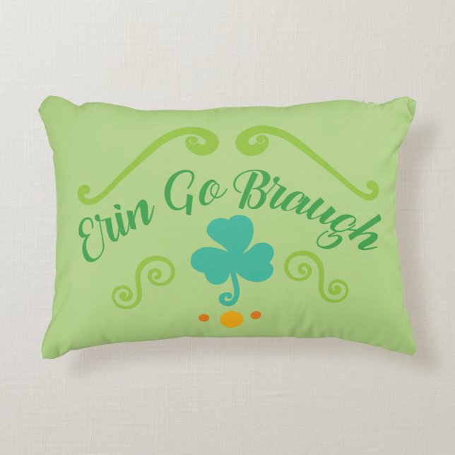 Erin Go Braugh Accent Kussen (Voorkant)