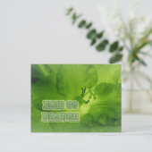 Erin Go Braugh Green Freesia-objecten Briefkaart (Staand voorkant)