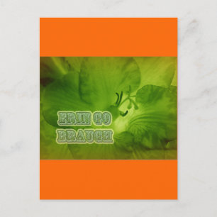 Erin Go Braugh Green Freesia-objecten Briefkaart
