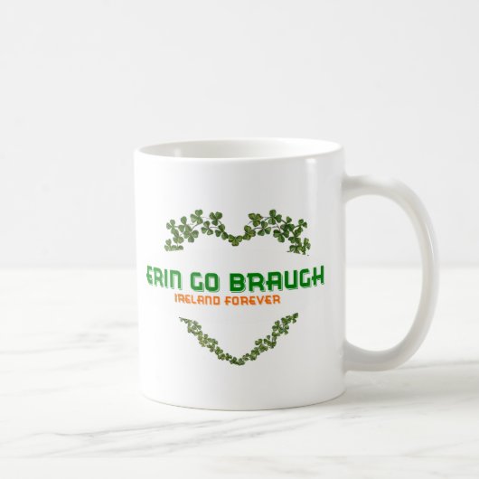 Erin Go Braugh Ireland Forever Koffiemok (Rechts)