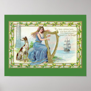 Erin Mavourneen Ierse Poster