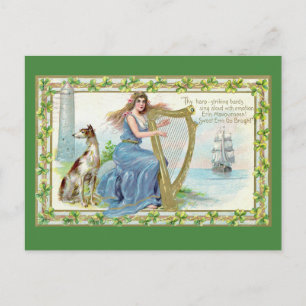 Erin Mavourneen St. Patrick's Day ansichtkaart Briefkaart