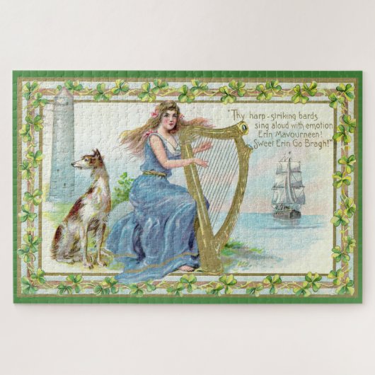 Erin Mavourneen St. Patrick's Day grote puzzel (Horizontaal)