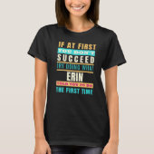 Erin Persoonlijke naam Erin Voornaam T-shirt (Voorkant)