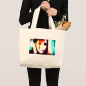ErinElise vs Marilyn Manson Grote Tote Bag (Voorkant (product))