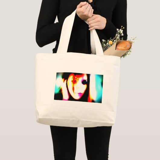 ErinElise vs Marilyn Manson Grote Tote Bag (Voorkant (product))
