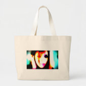 ErinElise vs Marilyn Manson Grote Tote Bag (Voorkant)