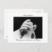 Erinnerungspostkarte Sternenkinder Briefkaart (Voorkant / Achterkant)