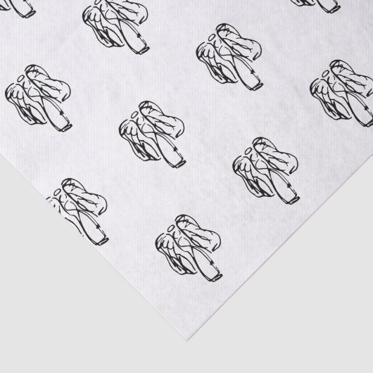 Erin's Angel Tissue Paper Tissuepapier (Detail)