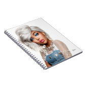 Eris Monei Editorial Portrait – personalized  Notitieboek (Rechterzijde)