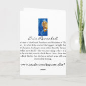 Eris Revealed; Notecard Kaart (Achterkant)