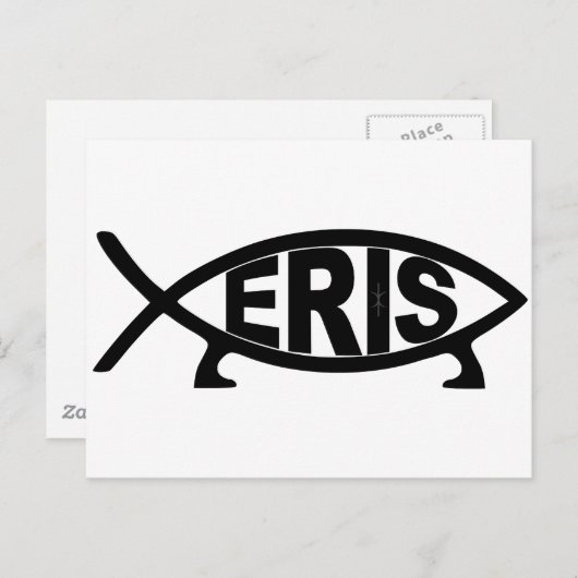 Eris visy briefkaart (Voorkant / Achterkant)