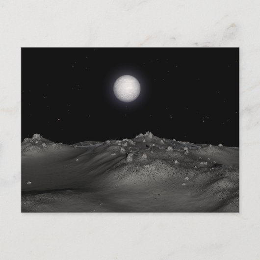 Eris zoals waargenomen bij dysnomie briefkaart (Voorkant)