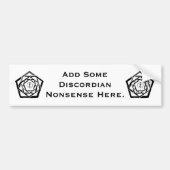 Erisian Mandala Reverse Bumpersticker (Voorkant)