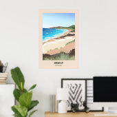 Eriskay Schotland Reisposter Poster (Thuiskantoor)