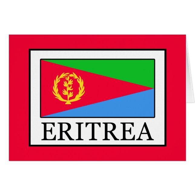 Eritrea (Voorkant Horizontaal)