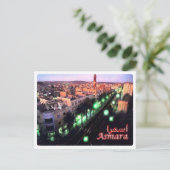 Eritrea - Asmara Night - Briefkaart (Staand voorkant)