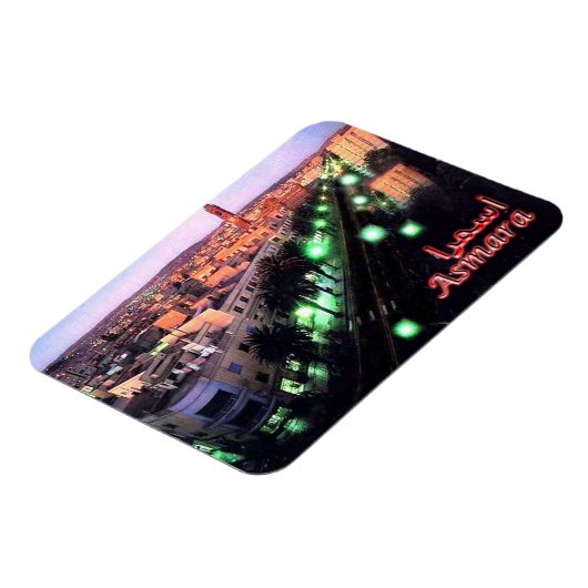 Eritrea - Asmara Night - Magneet (Linkerzijde)