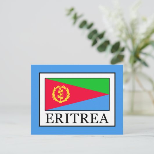 Eritrea Briefkaart (Staand voorkant)