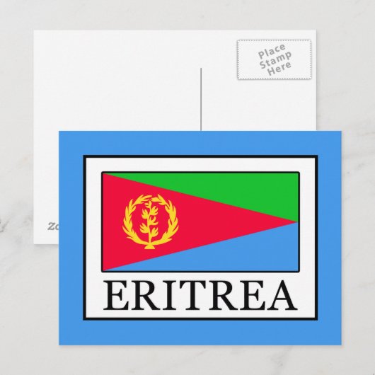 Eritrea Briefkaart (Voorkant / Achterkant)