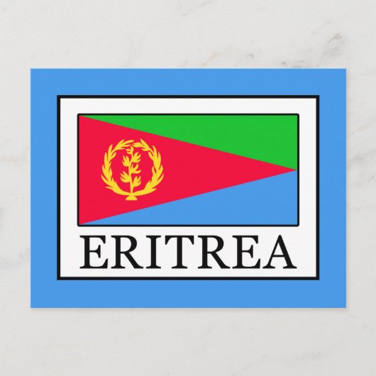 Eritrea Briefkaart (Voorkant)