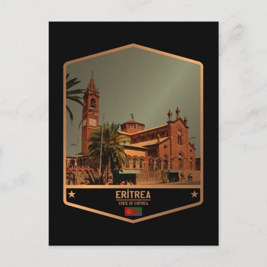 Eritrea Briefkaart (Voorkant)