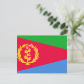 eritrea briefkaart (Staand voorkant)