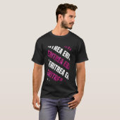 Eritrea Camo Pattern Pink Camouflage T-shirt (Voorkant volledig)