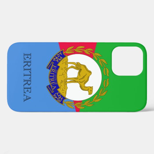 eritrea Case-Mate iPhone case (Achterkant (horizontaal))