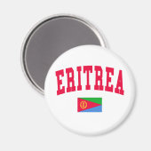 Eritrea College stijl Magneet (Voorkant / Achterkant)