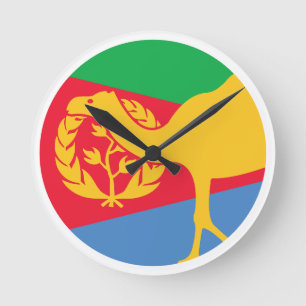 Eritrea Dromedary Eritrese nationale dierenvlag Ronde Klok