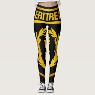 Eritrea Emblem Leggings