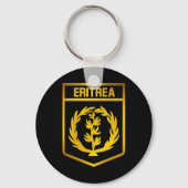 Eritrea Emblem Sleutelhanger (Voorkant)