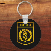 Eritrea Emblem Sleutelhanger (Voorkant)