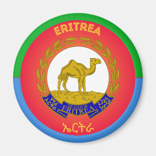 Eritrea Erfgoed Embleem Magneet