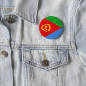 Eritrea Fisheye Flag Button (In situ)