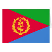 Eritrea Flag (Voorkant Horizontaal)