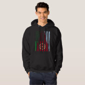 Eritrea Flag America US It is in my DNA for Eritr Hoodie (Voorkant volledig)
