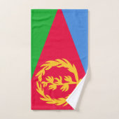 Eritrea Flag Bad Handdoek (Handdoek)
