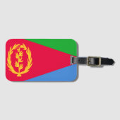 Eritrea Flag Bagagelabel (Voorkant (horizontaal))