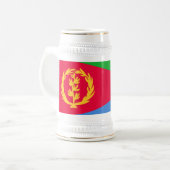 Eritrea Flag Bierpul (Voorkant links)