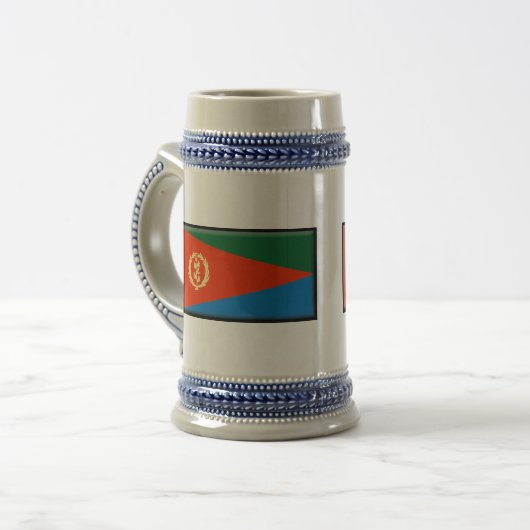 Eritrea Flag Bierpul (Voorkant links)