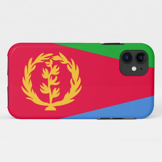 Eritrea Flag Case-Mate iPhone Case (Achterkant (horizontaal))