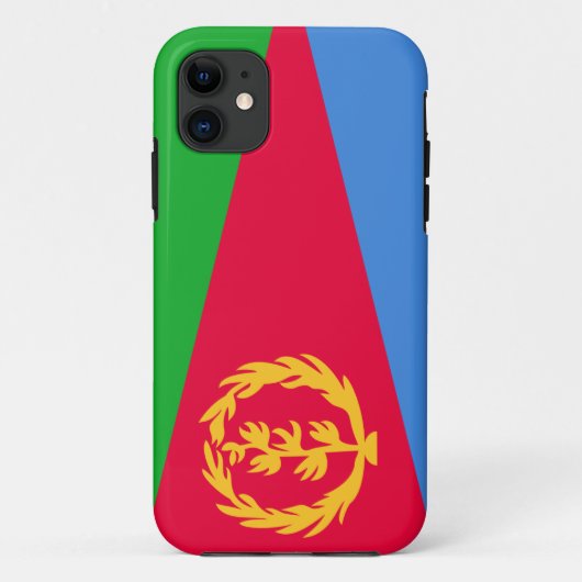 Eritrea Flag Case-Mate iPhone Case (Achterkant)