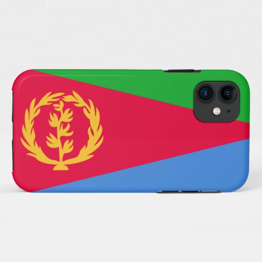 Eritrea Flag Case-Mate iPhone Case (Achterkant (horizontaal))