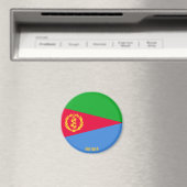 Eritrea Flag Charming Patriotic Magneet (Insitu (Vaatwasser))