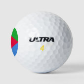 Eritrea Flag Golfballen (Logo)