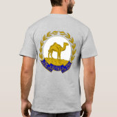 Eritrea Flag Independence Celebration T-Shirt (Achterkant)