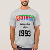 Eritrea Flag Independence Celebration T-Shirt (Voorkant)