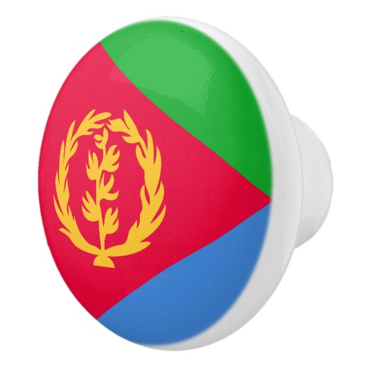 Eritrea Flag Keramische Knop (Rechts)